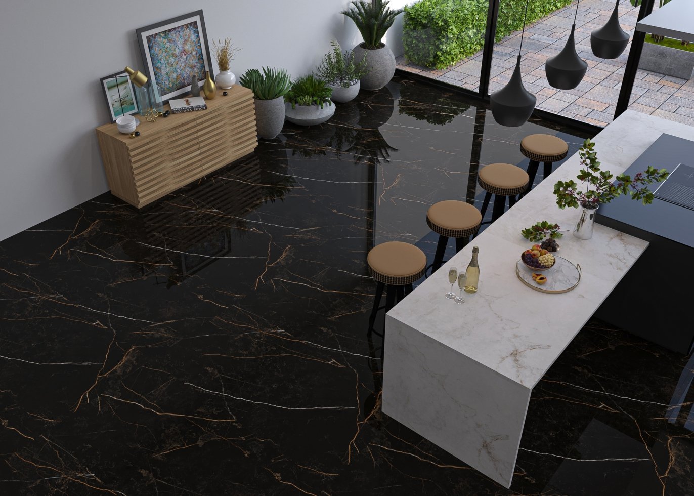 Selecting the Perfect Porcelain Tiles for Kitchen