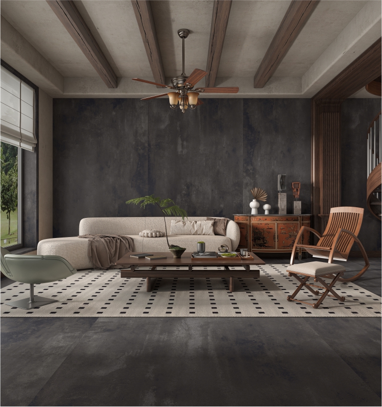 Living Room Tiles by Lioli Ceramica